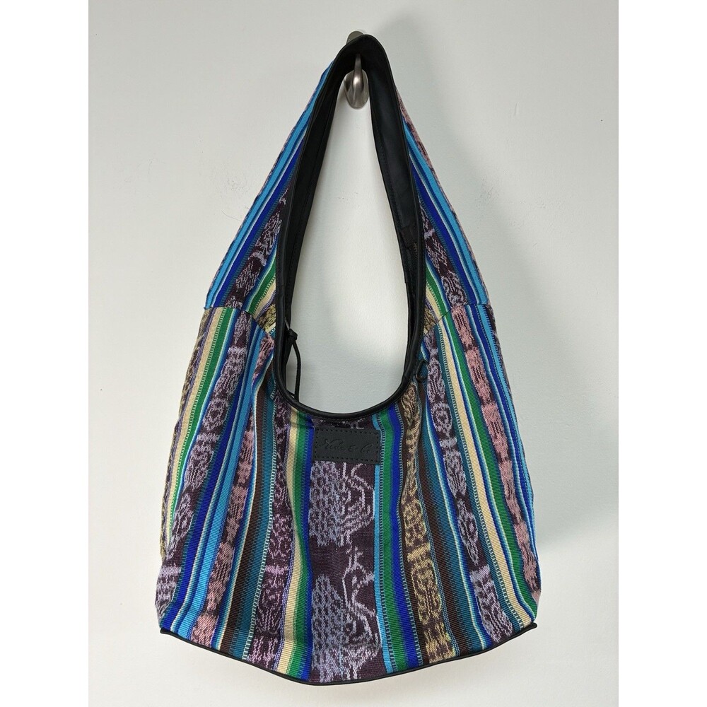 Nina And Co Hobo Bag Vintage Corte Black No 15983 Shoulder Bag